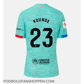 Barcelona Jules Kounde #23 Tredjetrøje Dame 2023-24 Kortærmet